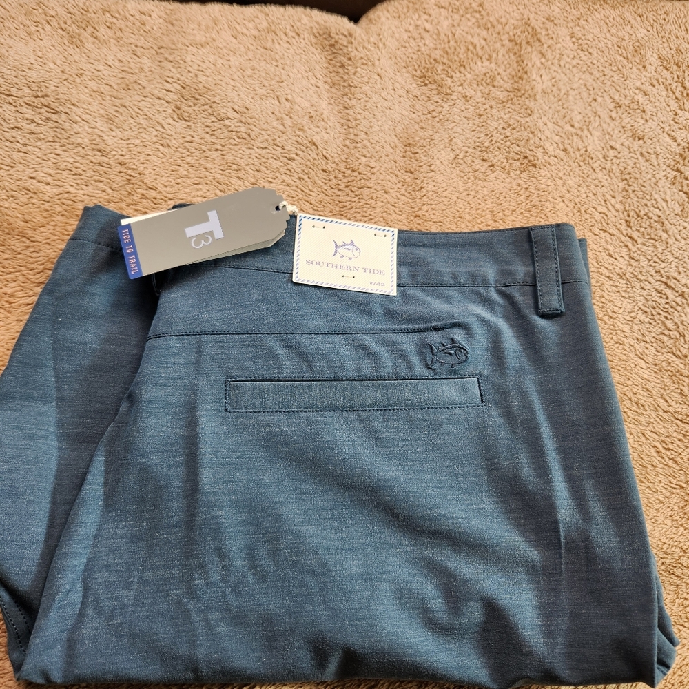 Southern NWT PERFORMANCE T3 HEATHER BLUE Men's Blue Pants W42